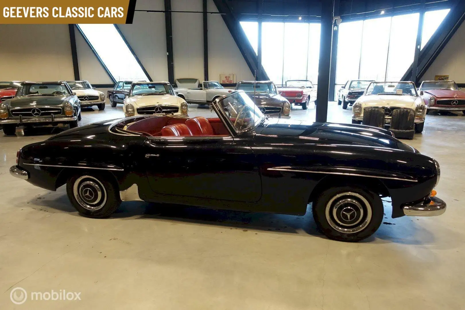 Mercedes-Benz 190 190SL 2 TOPS CABRIOLET MANUAL Negro - 2