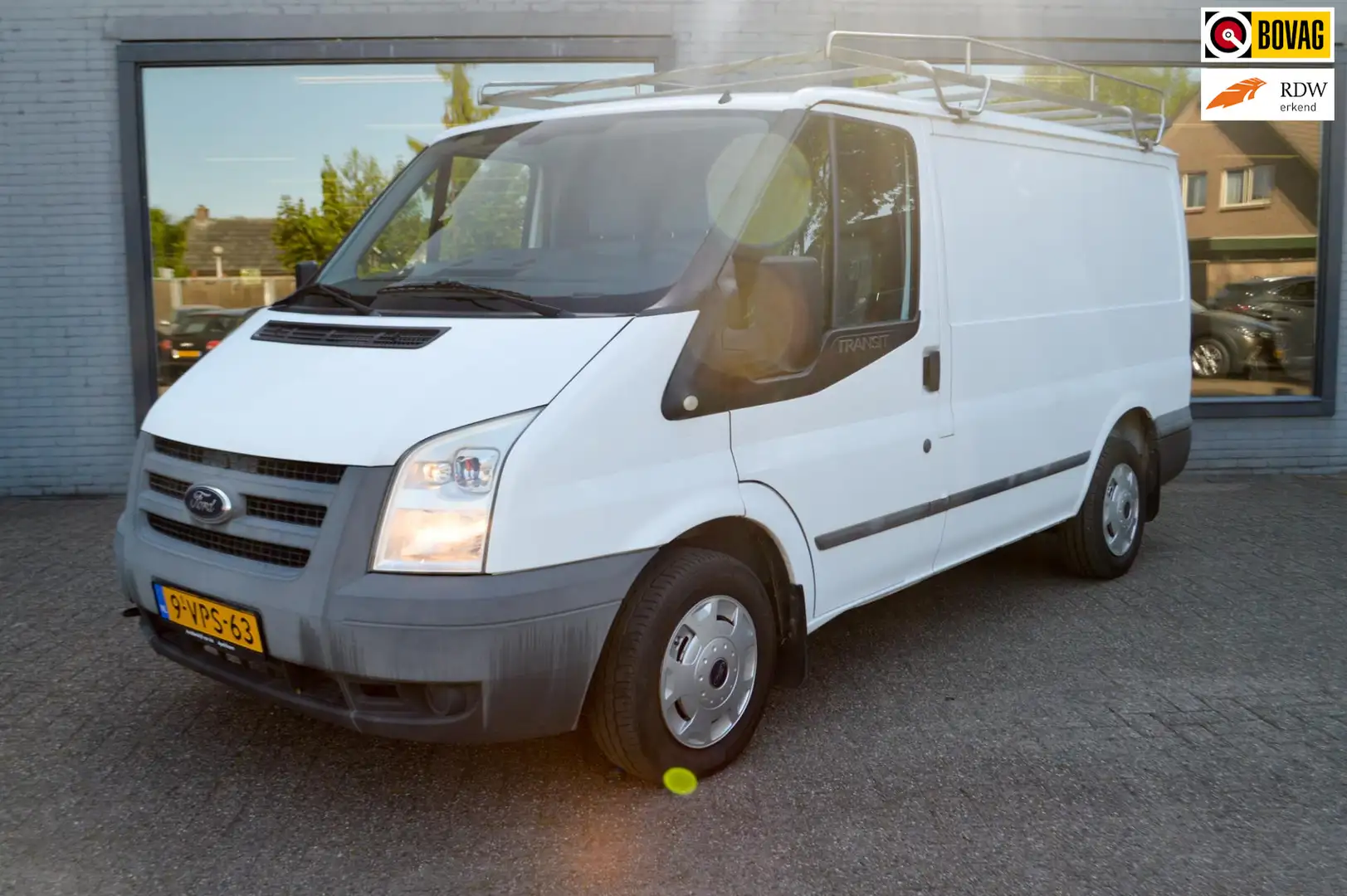 Ford Transit 260S 2.2 TDCI AIRCO|TREKHAAK Wit - 1