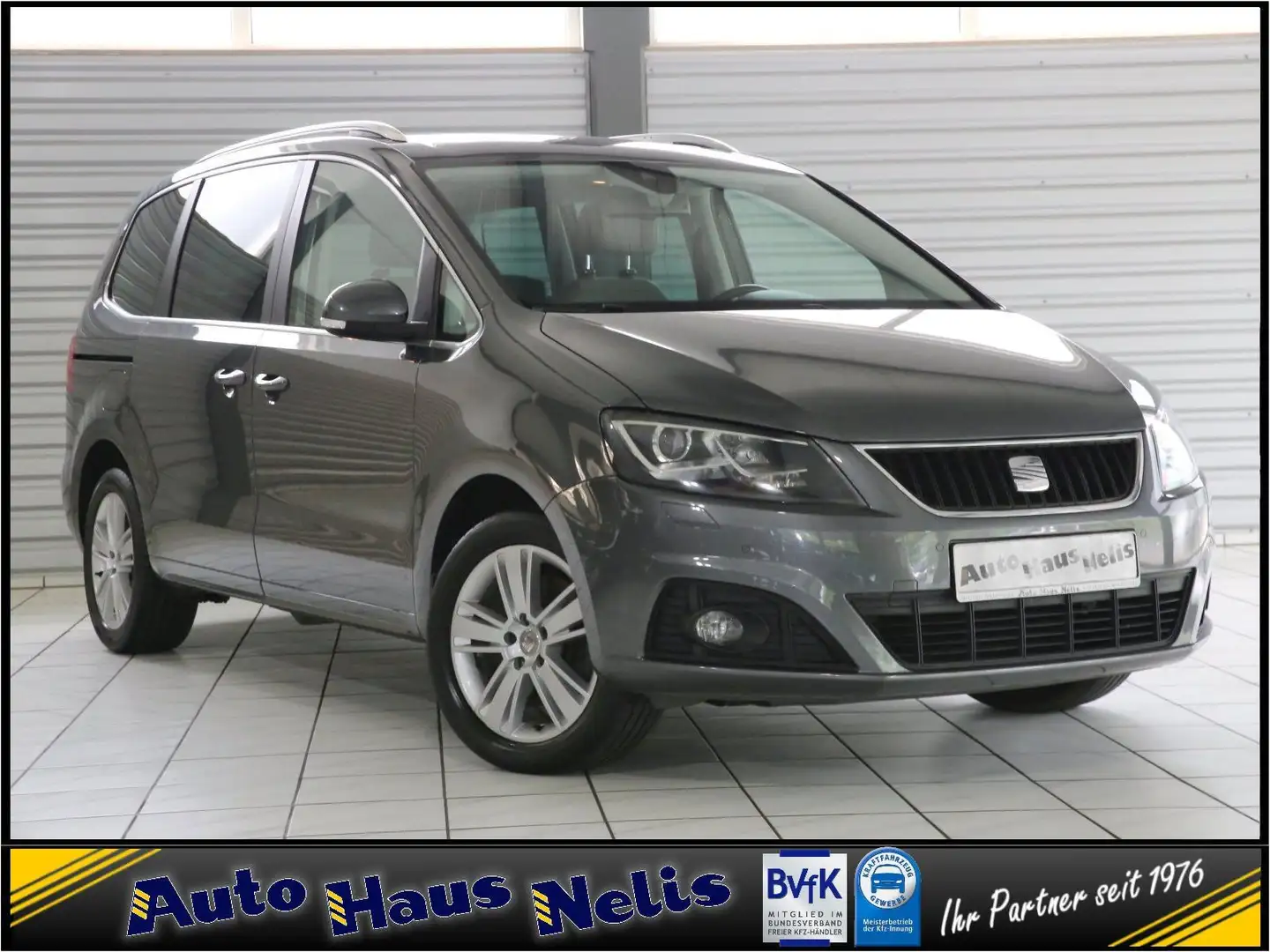 SEAT Alhambra 2,0 TDI Style 7-Sitzer el.Glasschiebed. Серый - 1