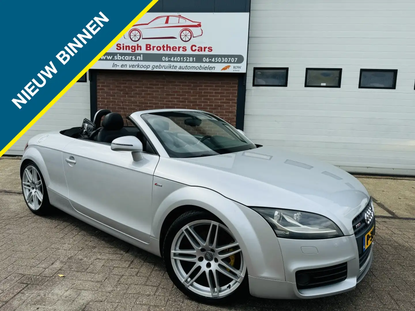 Audi TT Roadster 2.0 TFSI 200pk S-Line LEER XENON INRUIL M Gris - 1