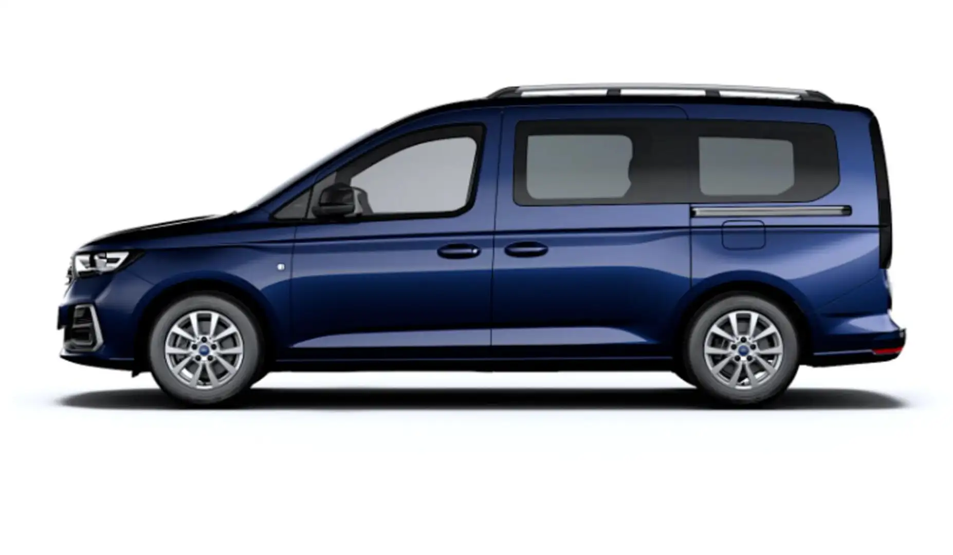 Ford Grand Tourneo Titanium Connect TDCi 122 Aut Tit LED SHZ 90 kW... Bleu - 1