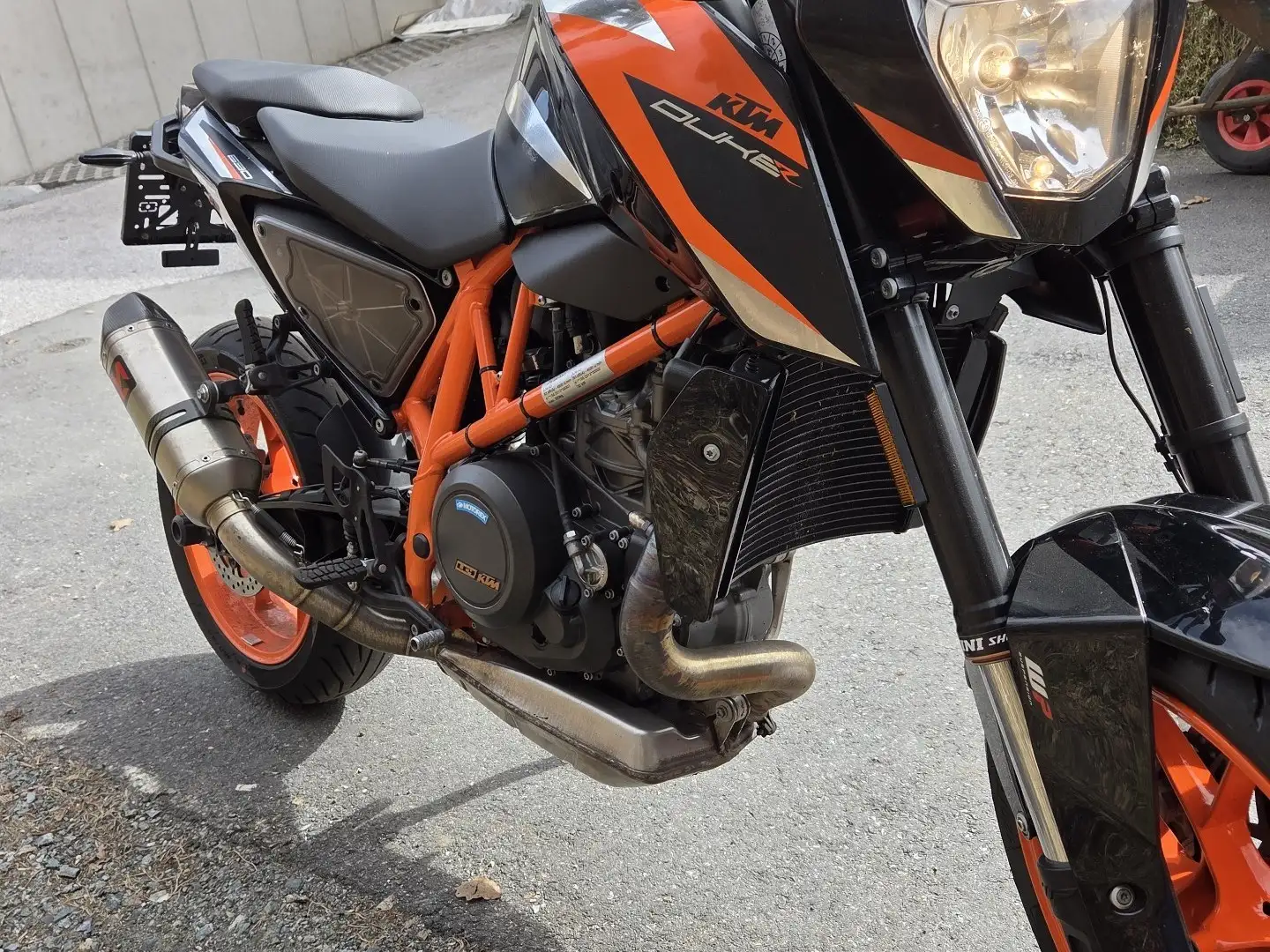 KTM 690 Duke R Portocaliu - 1