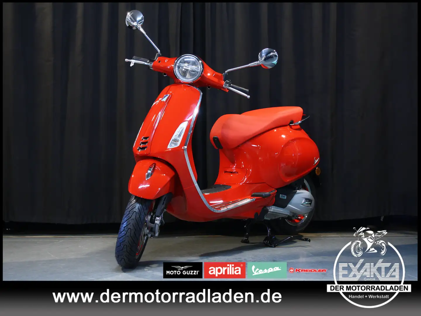 Vespa Primavera 125 Primavera 125 E5+ RED Rouge - 1