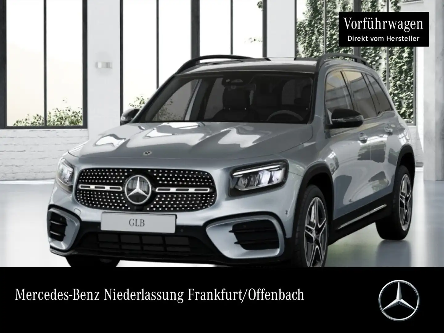 Mercedes-Benz GLB 200 AMG+NIGHT+PANO+360°+LED+19"+TOTW+KEYLESS Silber - 1