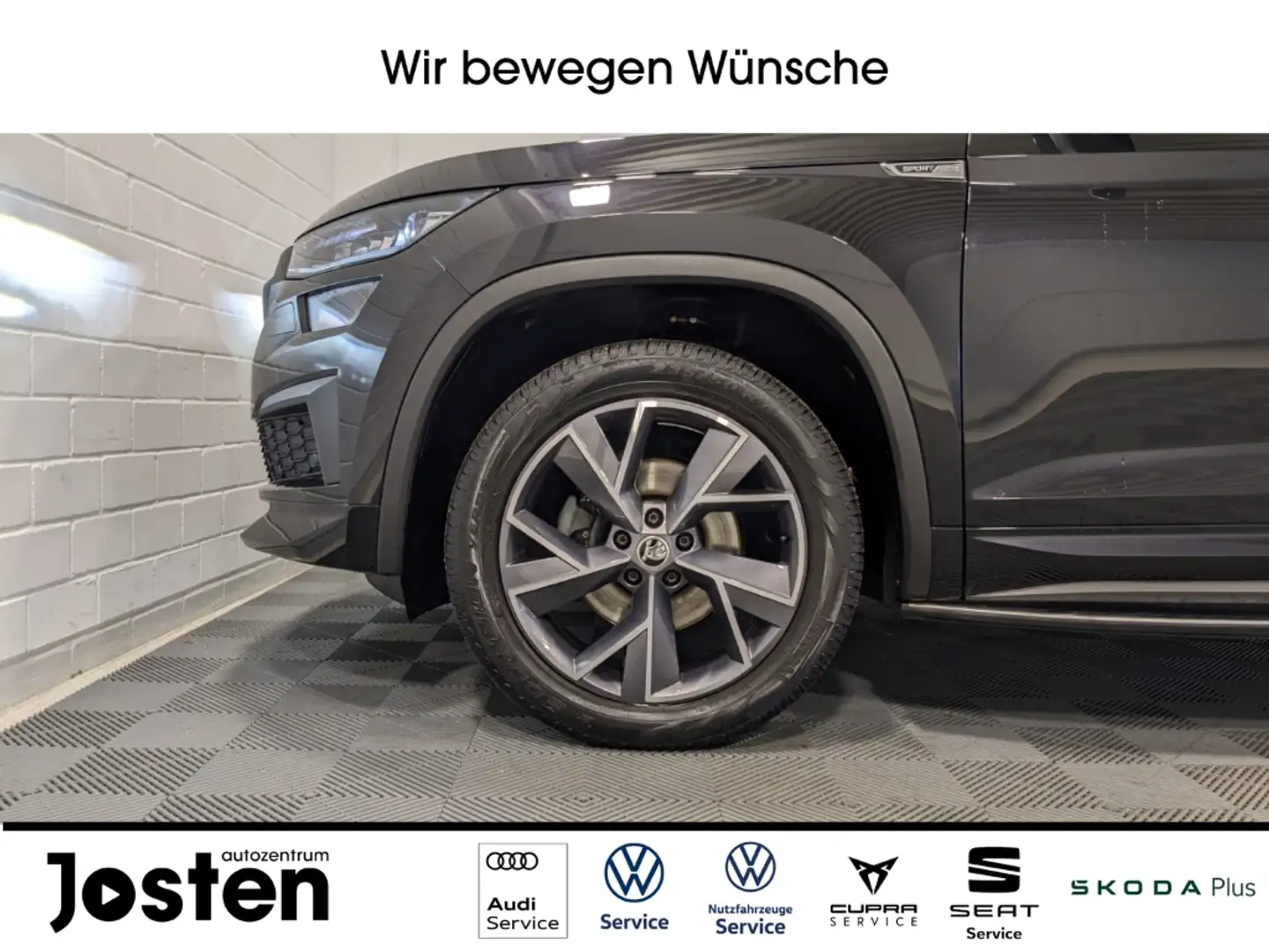 Skoda Kodiaq Sportline 1,5 TSI DCC NAVI PDC MATRIX Schwarz - 2
