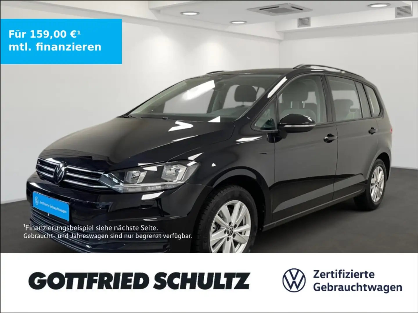 Volkswagen Touran Comfortline 1.5 TSI Navigation Sitzheizung Schwarz - 1