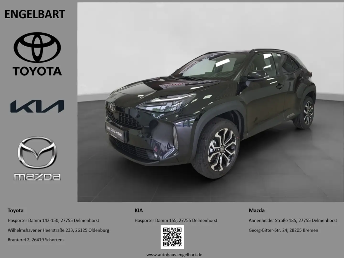 Toyota Yaris Cross 1.5 Hybrid Teamplayer Winter Paket Keyless SHZ Noir - 1
