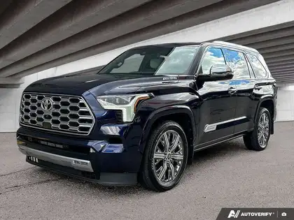 Blue 2025 Toyota Sequoia SUV / Crossover  Automatic