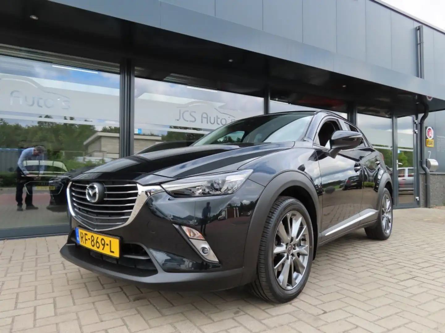 Mazda CX-3 2.0 120 GT-Luxury Ecc Navi Leder Trekhaak Camera 2 Zwart - 1