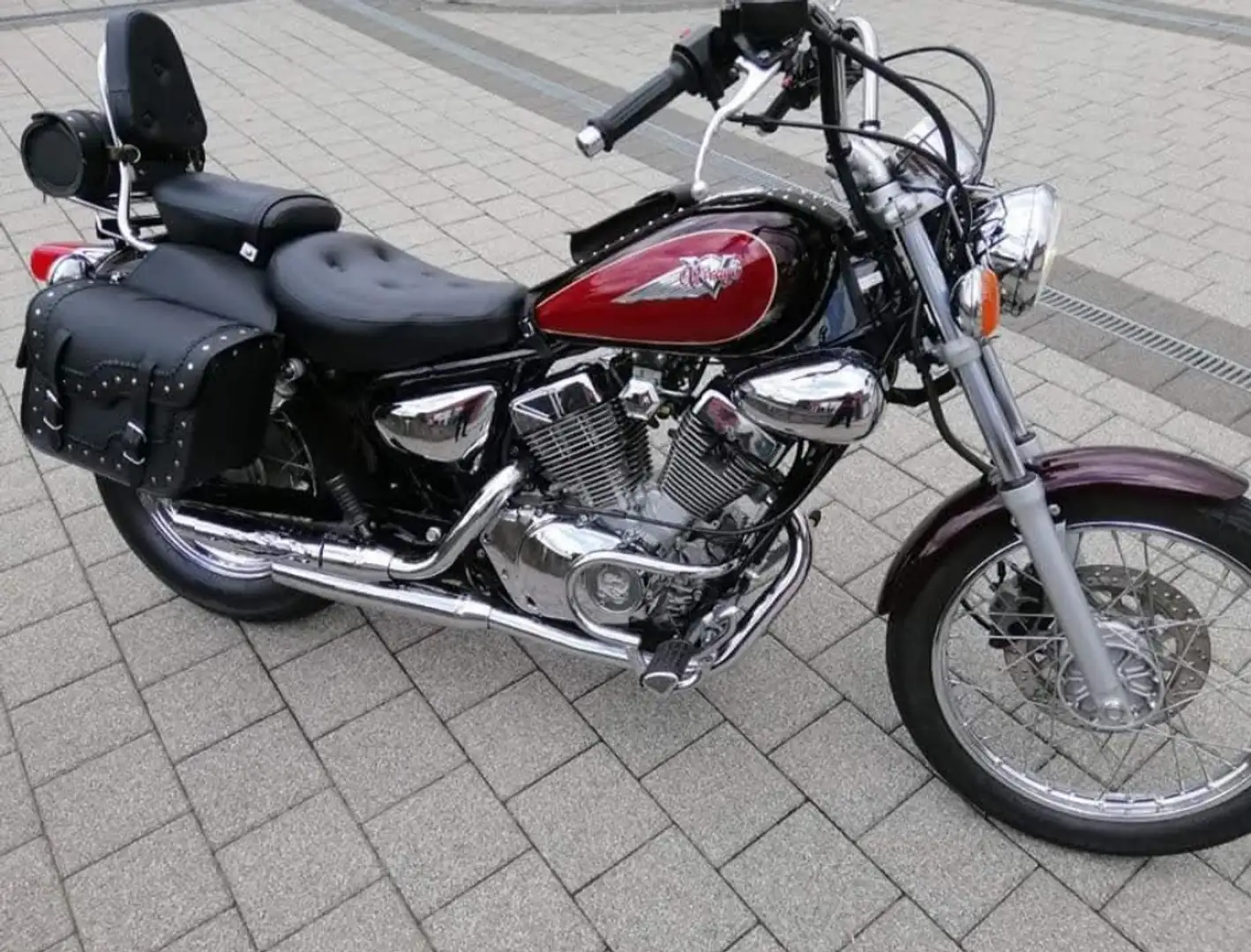 Yamaha XC 125 voll chrom,  HS Red - 1