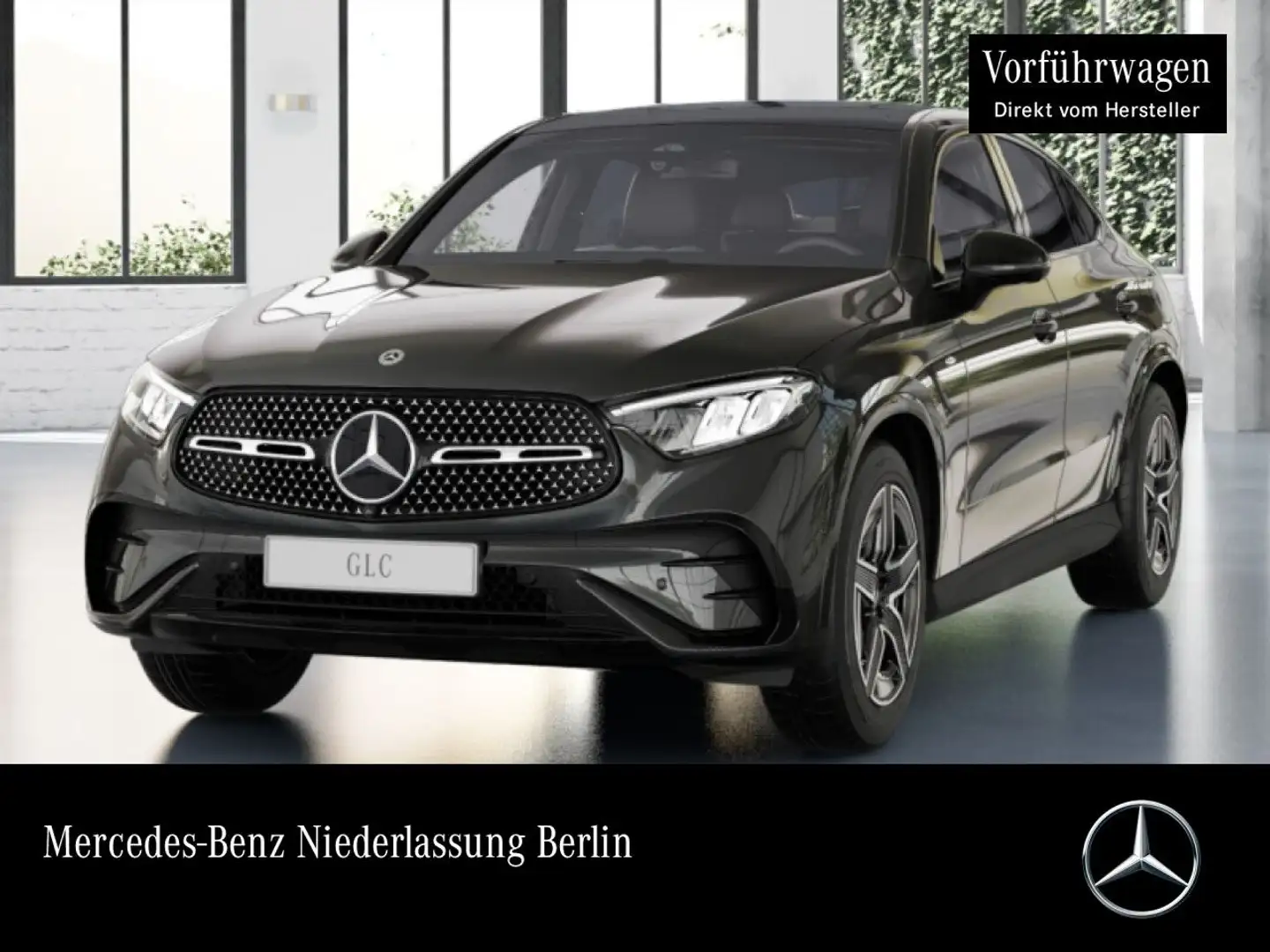 Mercedes-Benz GLC 300 e 4M AMG+NIGHT+PANO+360+LED+BURMESTER+TOTW Grau - 1
