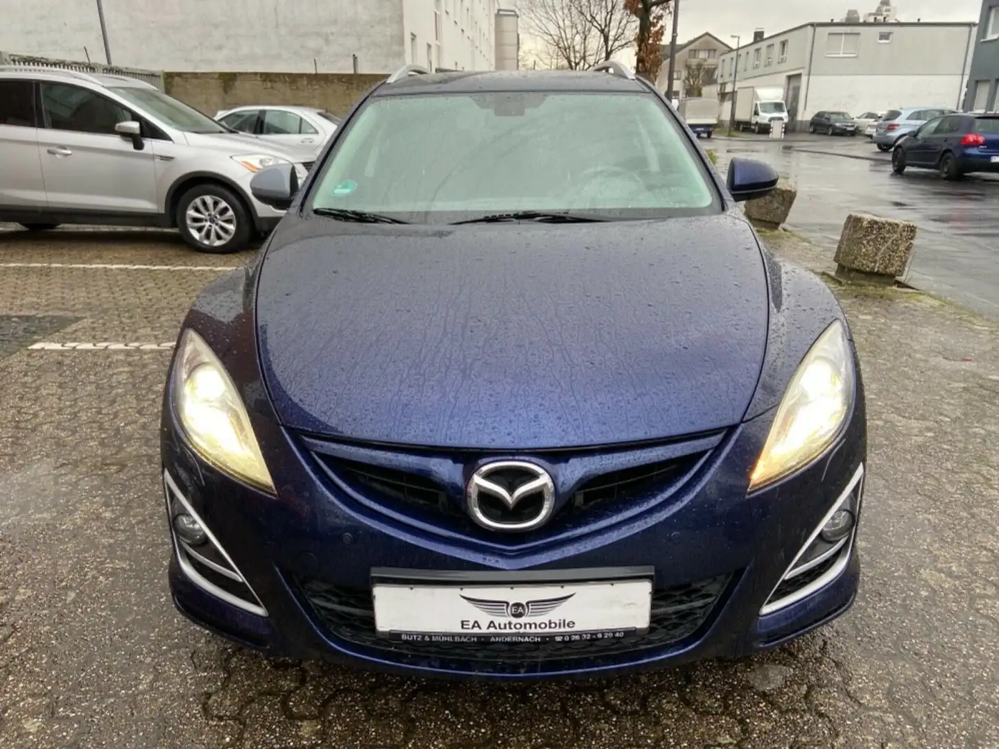 Mazda 6 2.2 CRDT Sports-Line*LAGERSCHADEN*XENON*LEDER Bleu - 2