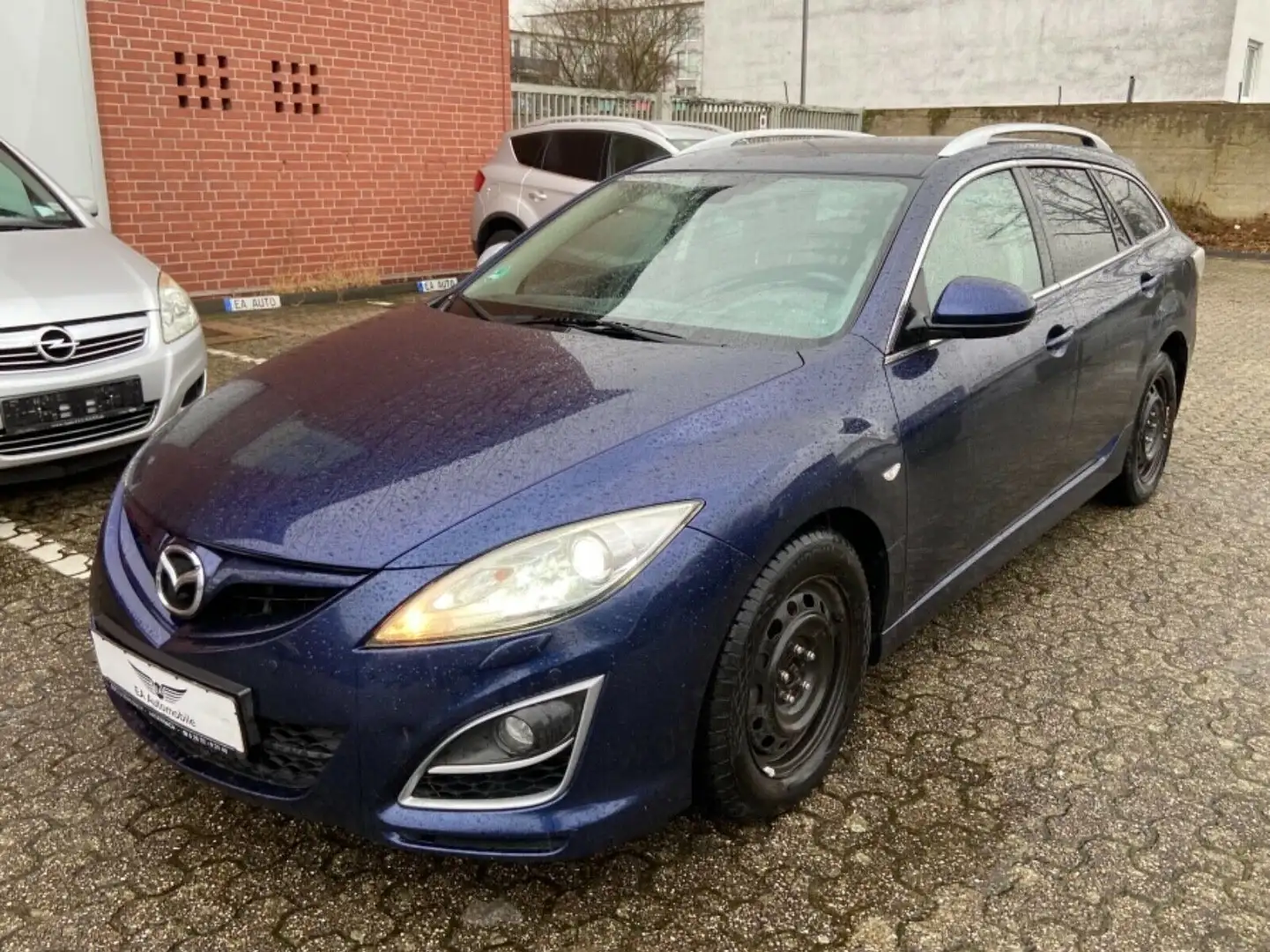 Mazda 6 2.2 CRDT Sports-Line*LAGERSCHADEN*XENON*LEDER Blau - 1