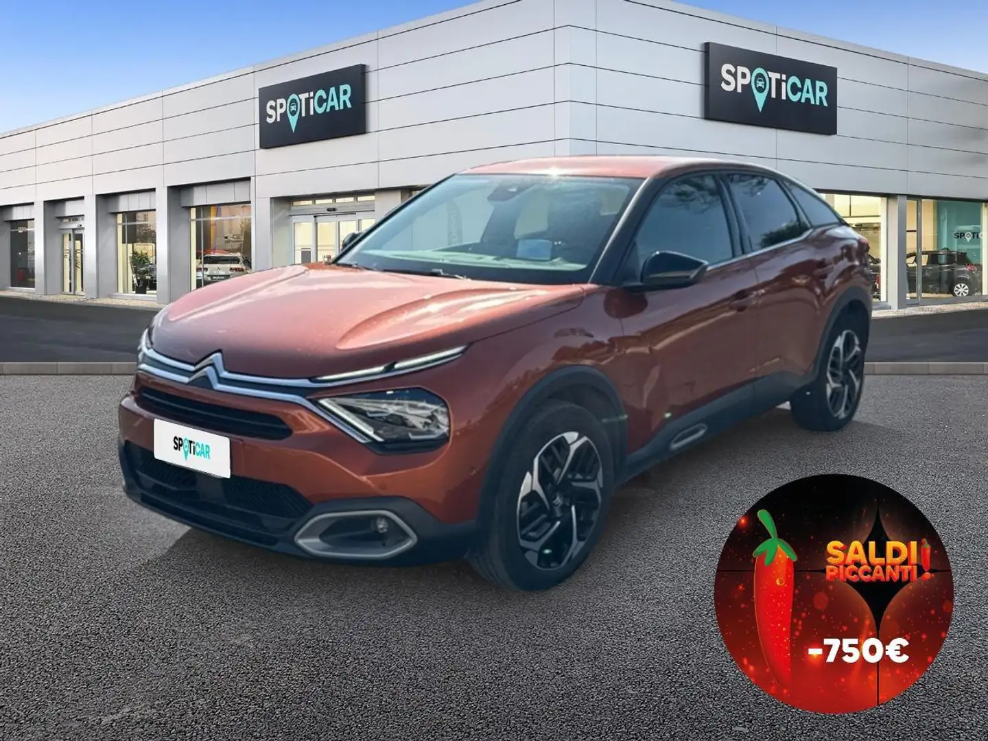 Citroen C4 BlueHDi 130 S&S Shine EAT8 Rosso - 1