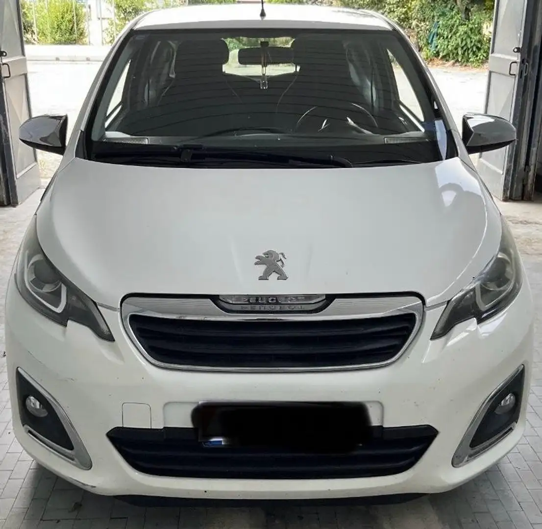 Peugeot 108 108 5p 1.2 vti 12v Allure clima Bianco - 1