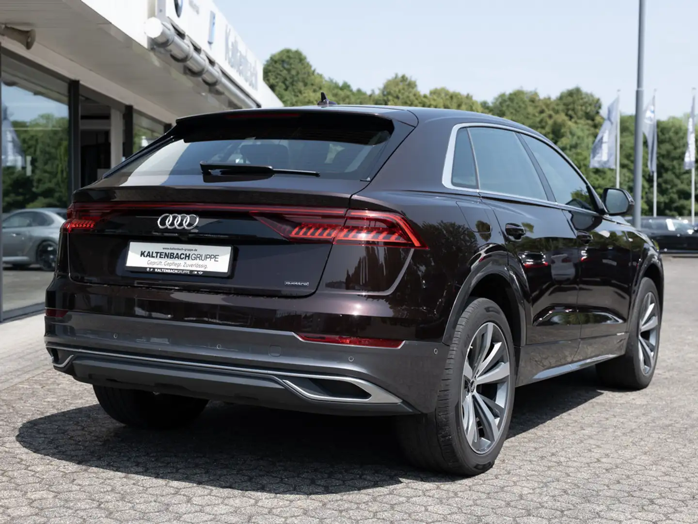 Audi Q8 55 TFSI e quattro AHK KAMERA HUD SHZ PDC Braun - 2