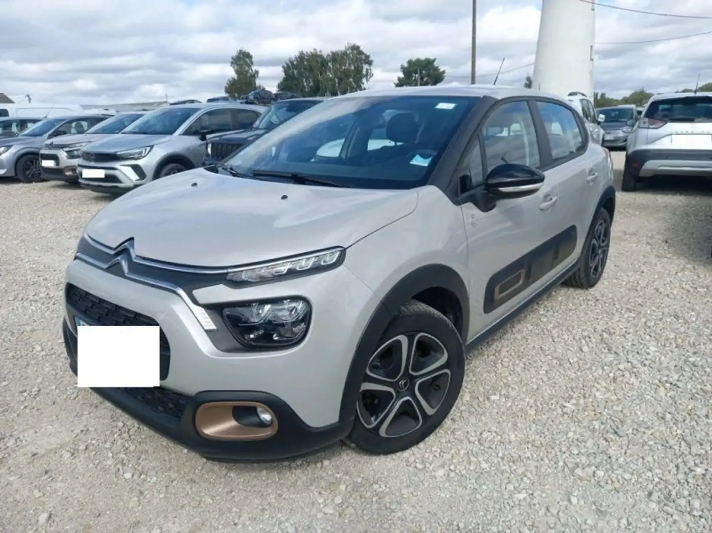 Citroen E-C3 1.2 PURETECH 83CH S\u0026S C-SERIES *TVA RECUPERABLE* Beige - 2