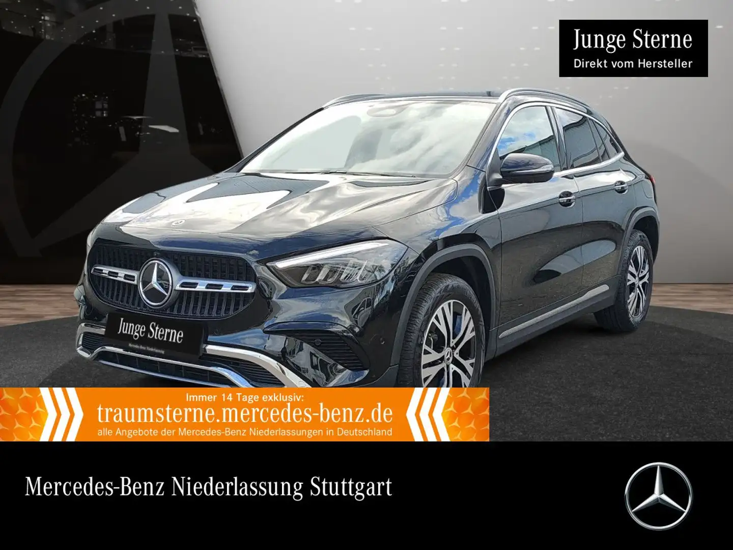 Mercedes-Benz GLA 250 e PROGRESSIVE+360°+AHK+LED+TOTW+8G Schwarz - 1