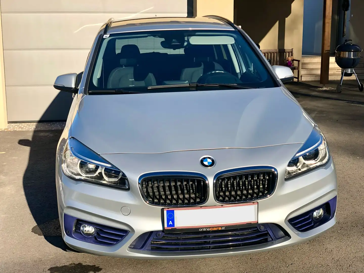 BMW 216 216d Gran Tourer Sport Line Sport Line Silber - 2