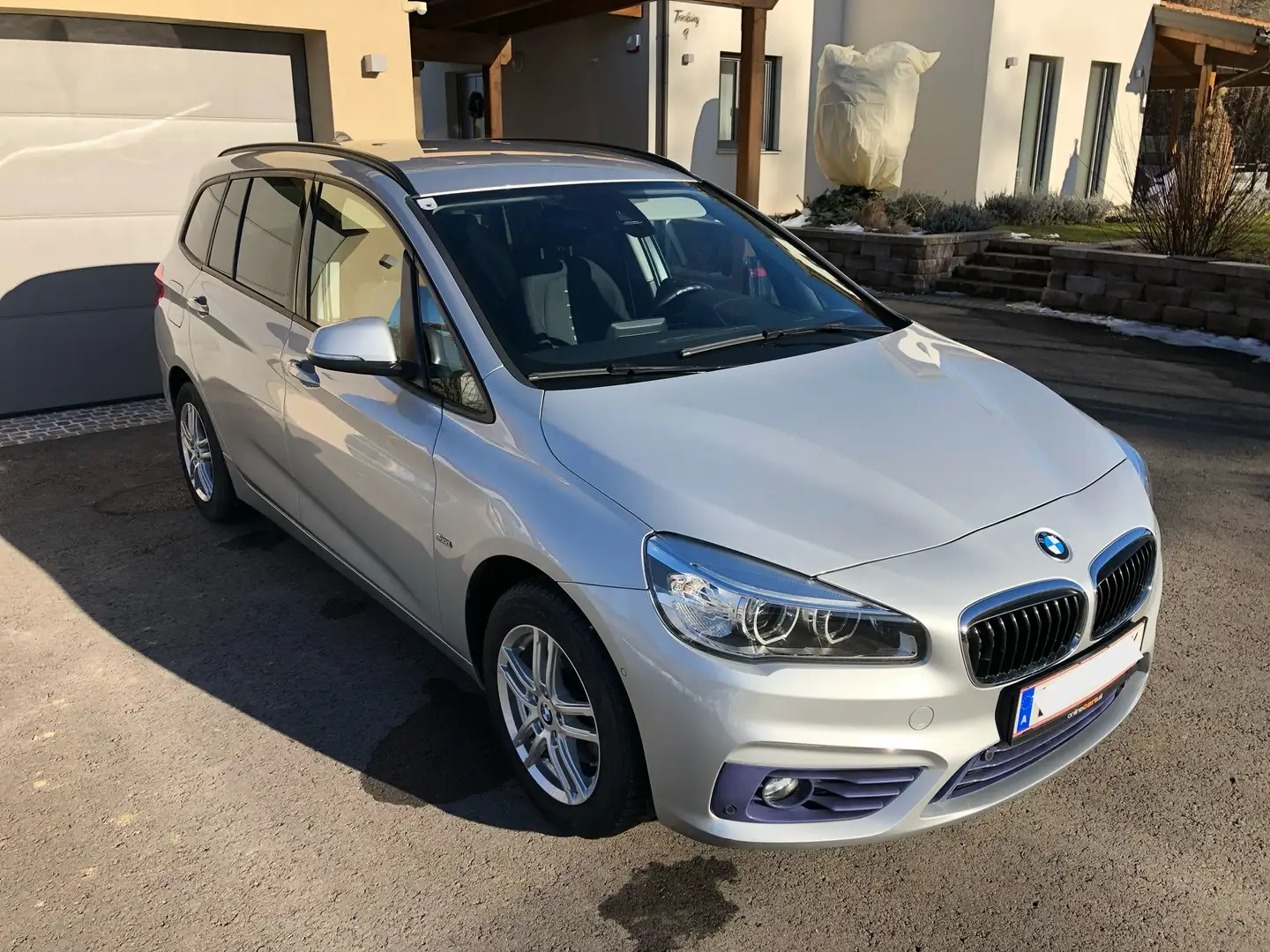 BMW 216 216d Gran Tourer Sport Line Sport Line Silber - 1