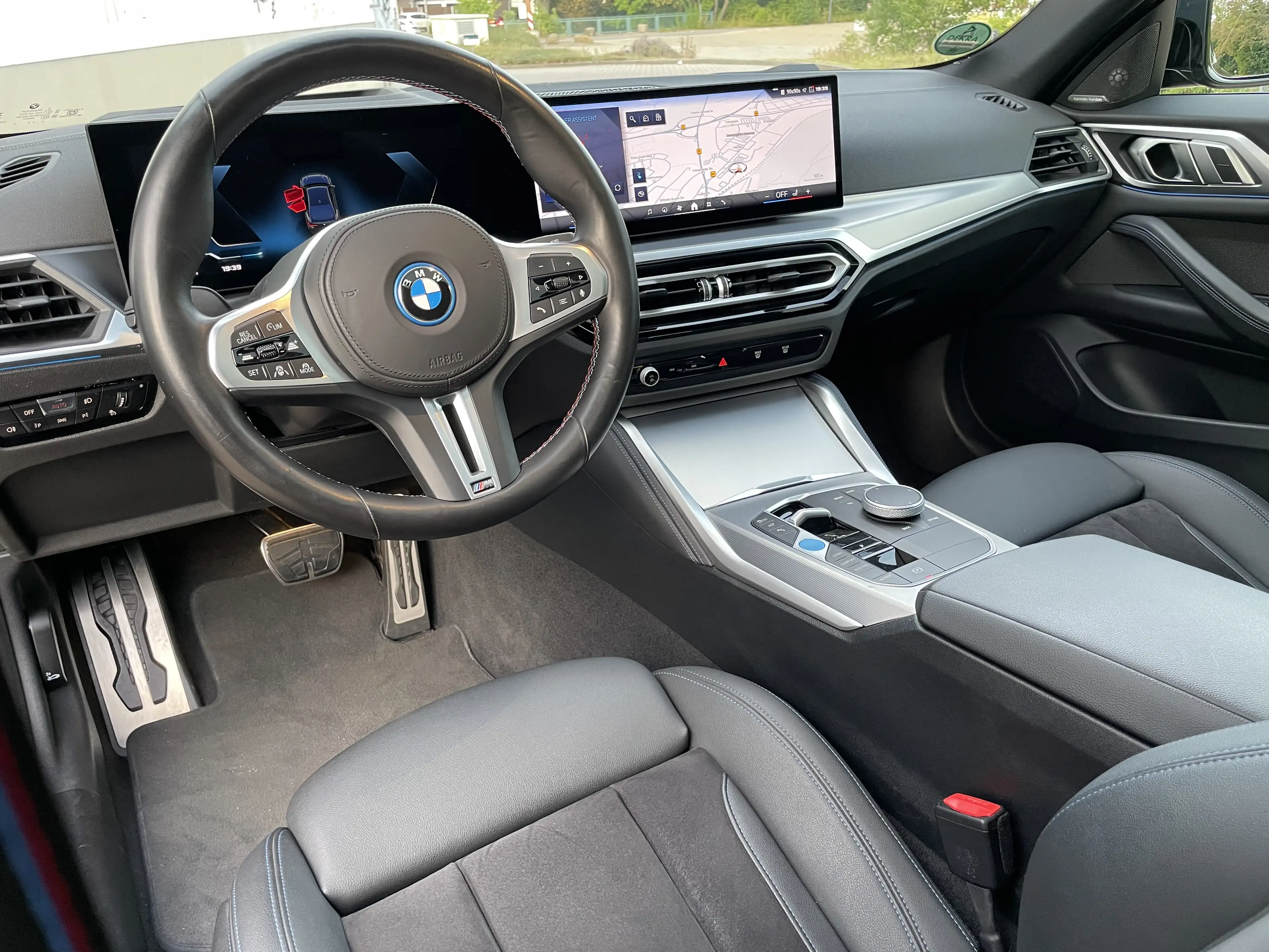 BMW i4 M50*MSport*Black*Leder*360°Kam*BMW Warranty 2029 — photo 12