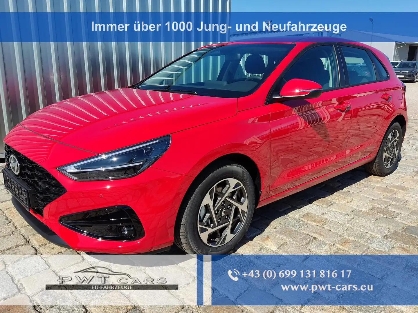 Hyundai i30 GO! 1.0 T-GDI 100 PS Navi-AppleCarPlay-AndroidA... Rouge - 1