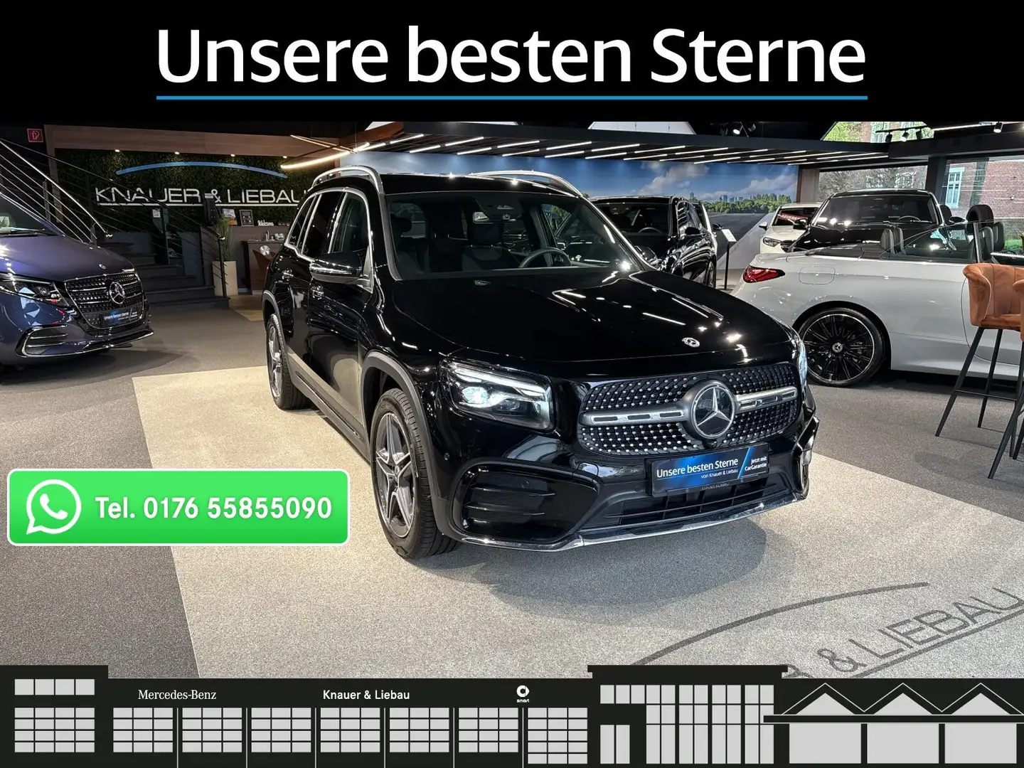 Mercedes-Benz GLB 200 GLB 200d AMG-Line*AHK*Distronic*Cam+Easy-Pack* LED Negro - 1