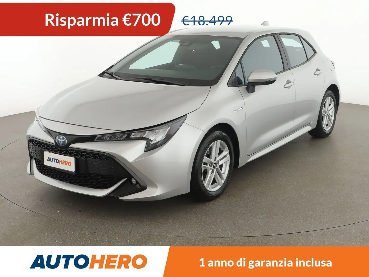 Toyota Corolla 1.8 Hybrid Style FHEV Grigio - 1