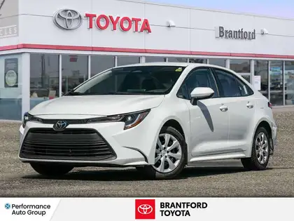 White 2025 Toyota Corolla Sedan Front-Wheel Drive Automatic