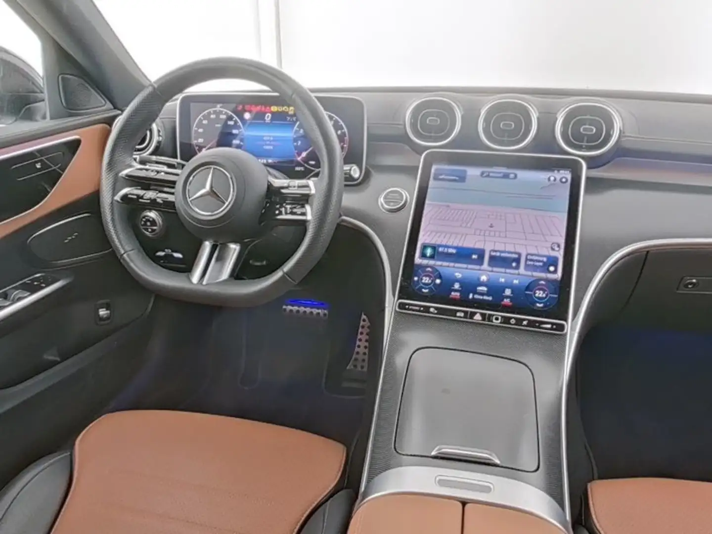 Mercedes-Benz C 180 AMG/Nightp/SHD/Keyless/Soundsys/Multibeam Blanc - 1