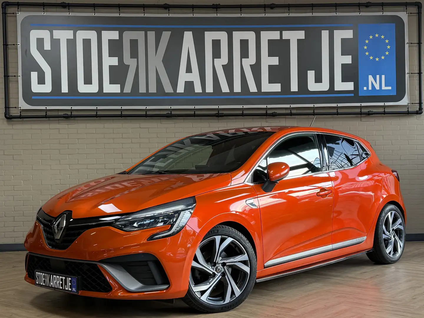 Renault Clio 1.3 TCe 130pk R.S. Line | Groot Navi | 360 | 17 " Orange - 1