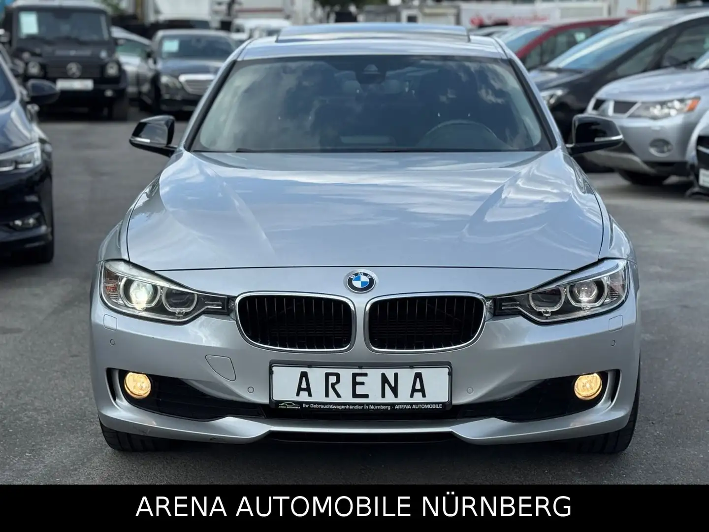 BMW 320 d Shadow-Line*Automatik*Schiebedach*Bi-Xenon Silber - 2