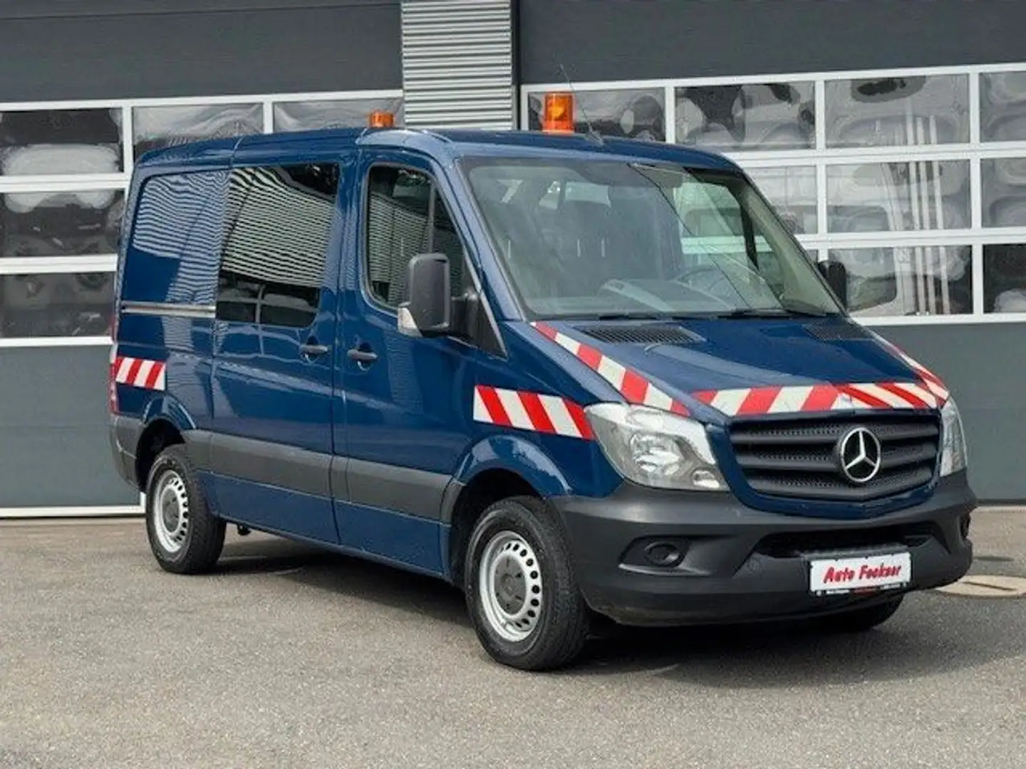 Mercedes-Benz Sprinter 213 CDI Kastenwagen 1.Hand Anhängerk. Bleu - 2