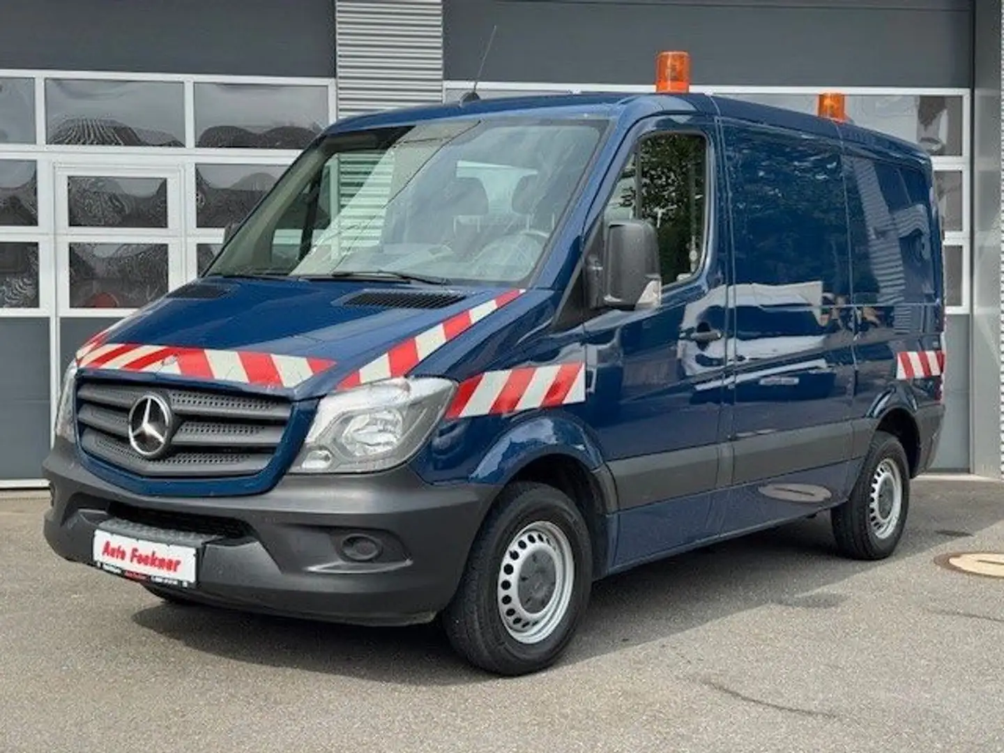 Mercedes-Benz Sprinter 213 CDI Kastenwagen 1.Hand Anhängerk. Bleu - 1