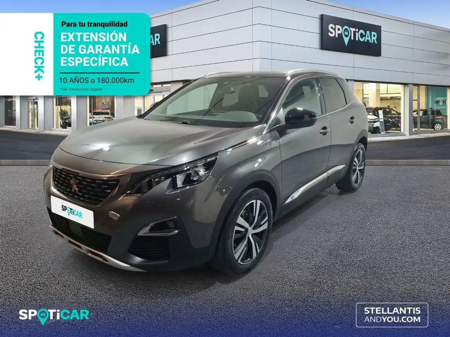 Peugeot 3008 1.2 PureTech S&S Style 130 Gris - 1