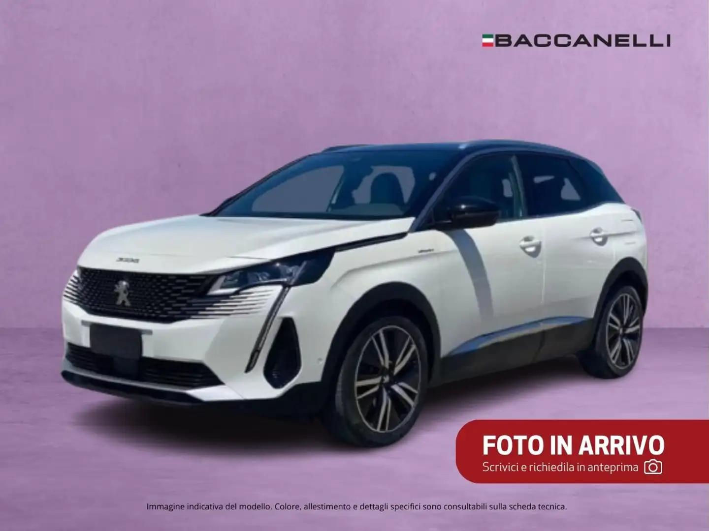 Peugeot 3008 3008 Hybrid 225 e-EAT8 GT Pack Schwarz - 1