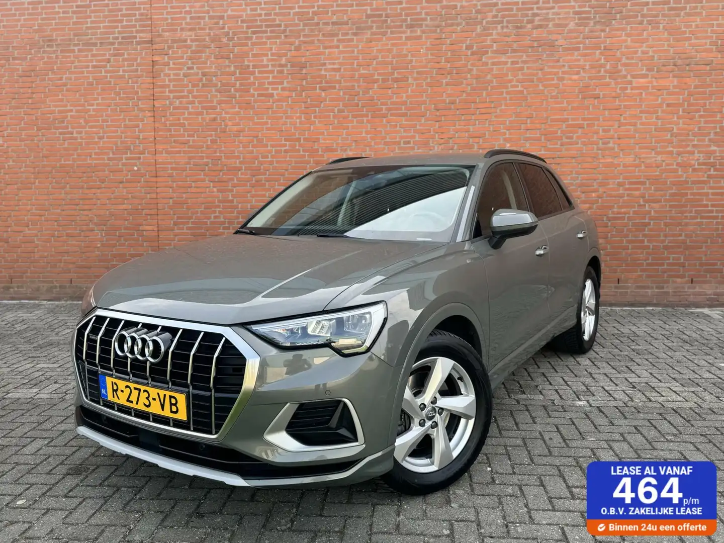 Audi Q3 40 TFSI quattro S Line Pro Line S|CAMERA|LANE ASSI Grijs - 1