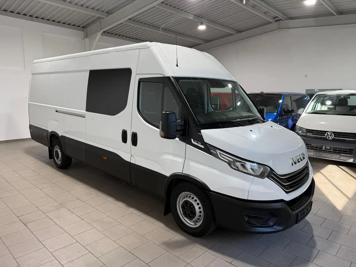 Iveco Daily 35S18,Kasten-Doka(6-Si.),Maxi,AHK,Autom. Weiß - 2