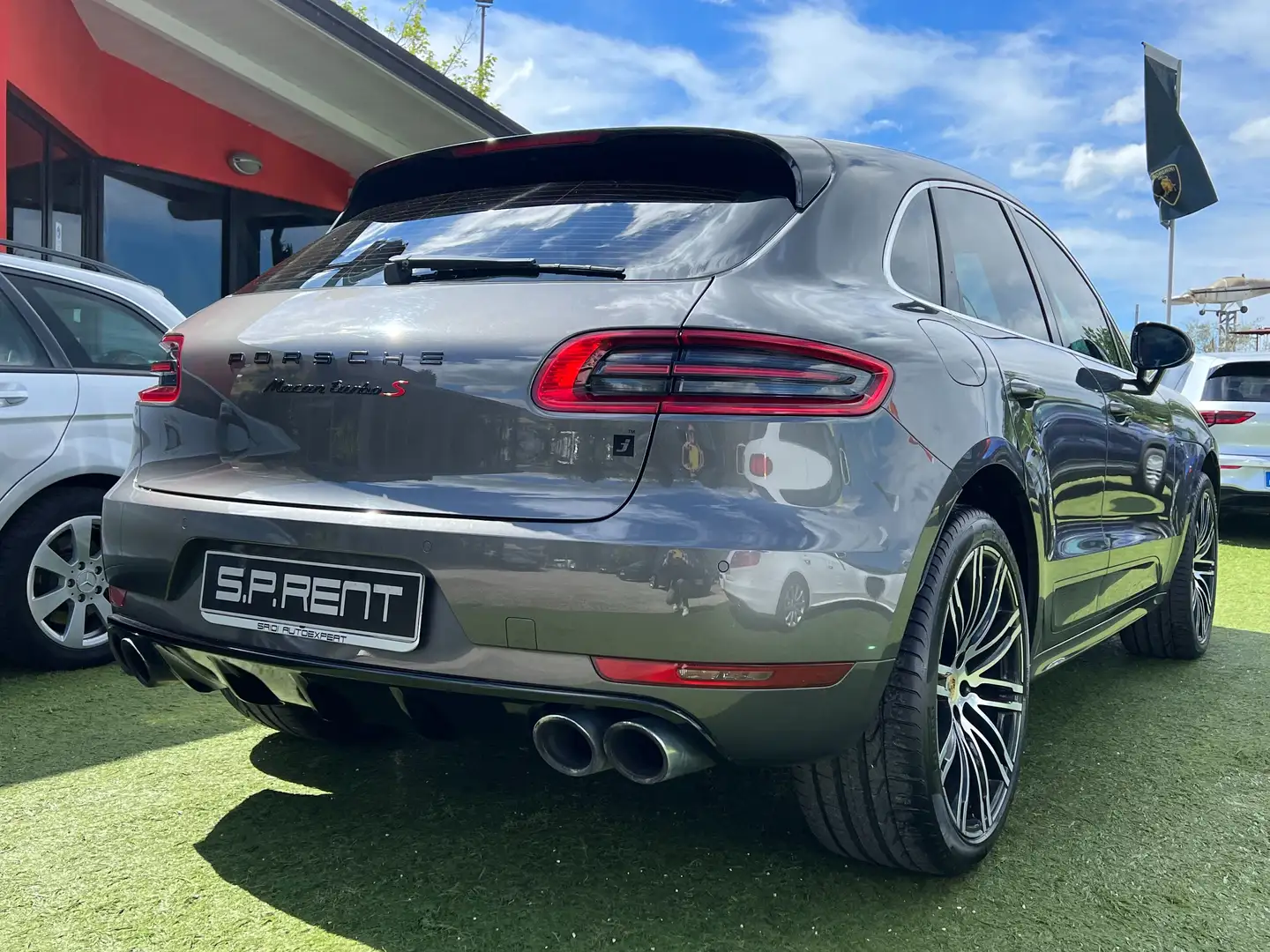 Porsche Macan 3.6 Turbo S PERFORMANCE 440CV Grigio - 2