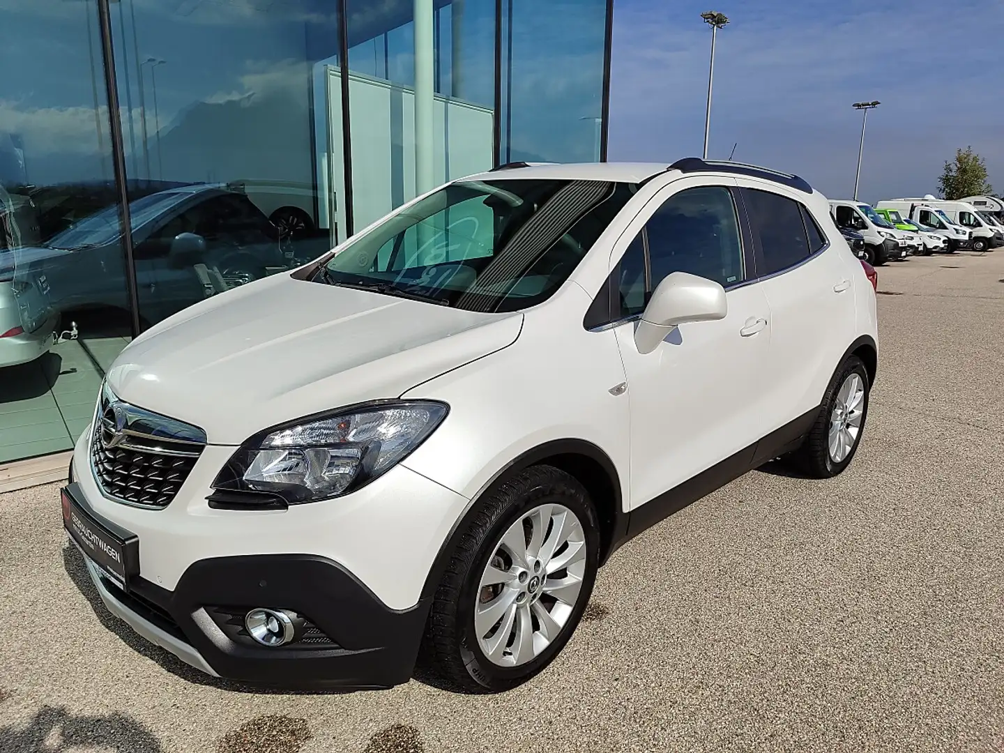 Opel Mokka 1,4 Turbo Cosmo Aut. Weiß - 1