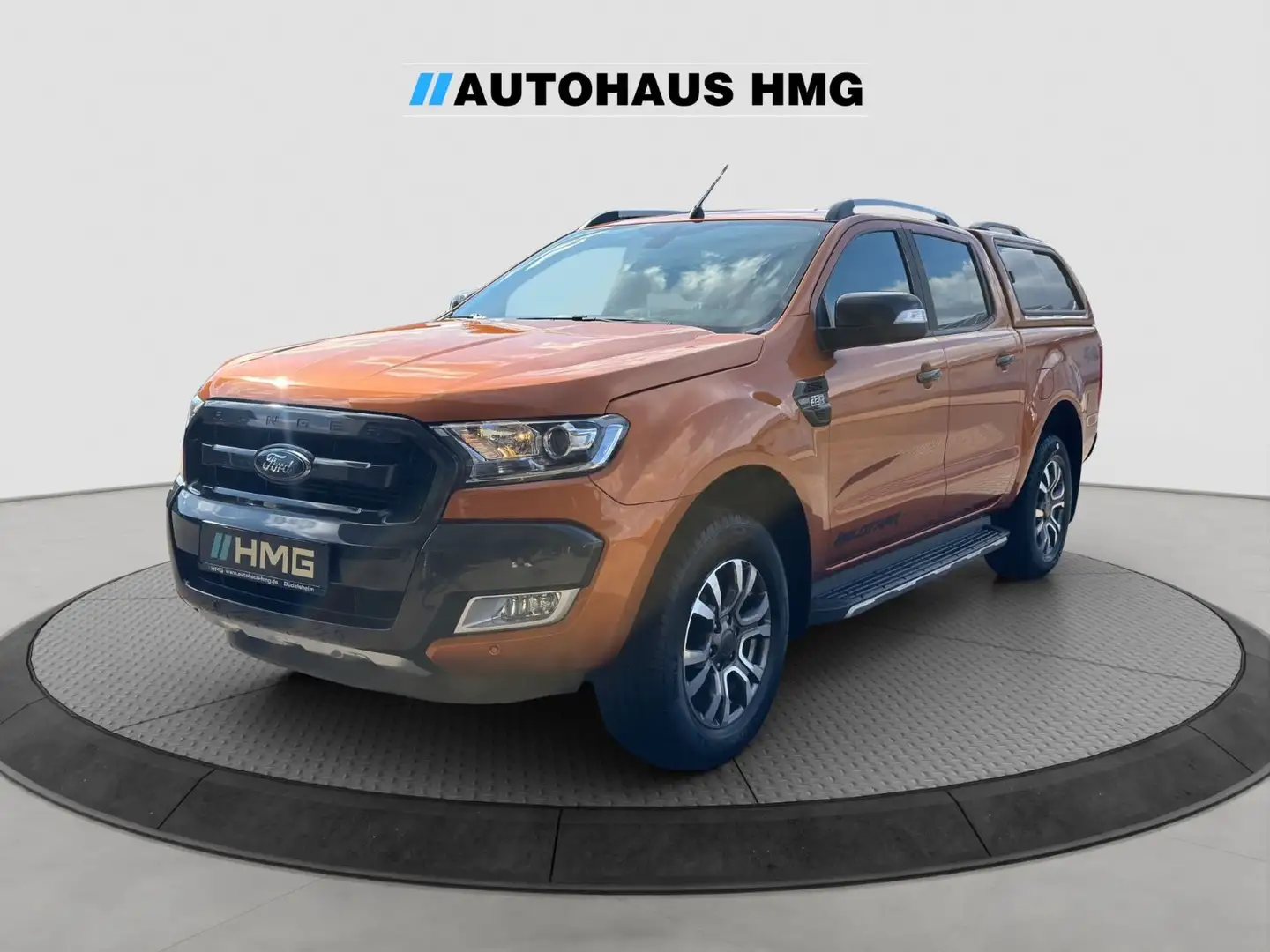 Ford Ranger Wildtrak DoKa 4x4 *HARDTOP*AHK*8-FACH* Orange - 1