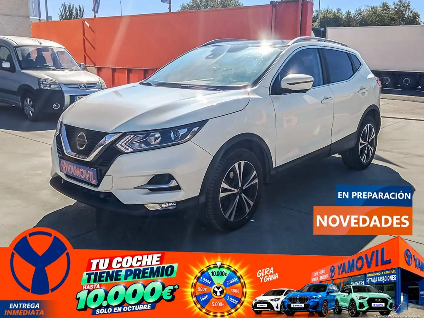 Nissan Qashqai 1.5dCi N-Connecta 4x2 85kW Blanco - 1