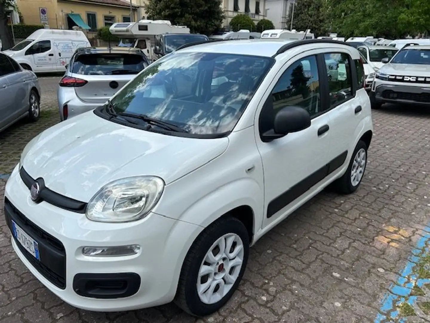 Fiat Panda Panda 0.9 t.air t. natural power Easy 80cv Wit - 1
