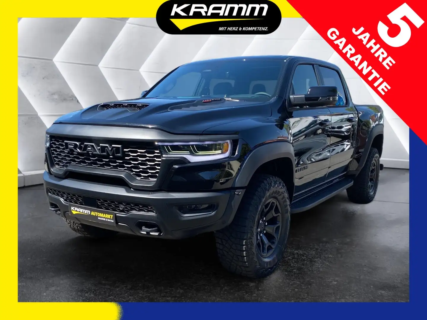 Dodge RAM 1500 RHO Crew Cab 2025 3.0 L6 HO Head Up Noir - 1
