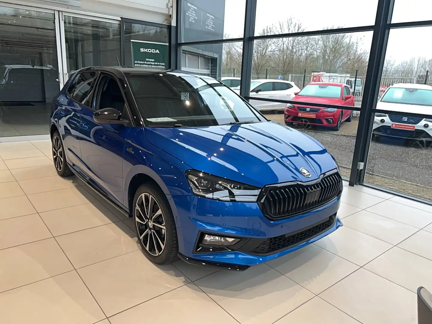 Skoda Fabia Fabia 1.0 TSI 95 ch EVO 2 BVM5 Bleu - 2