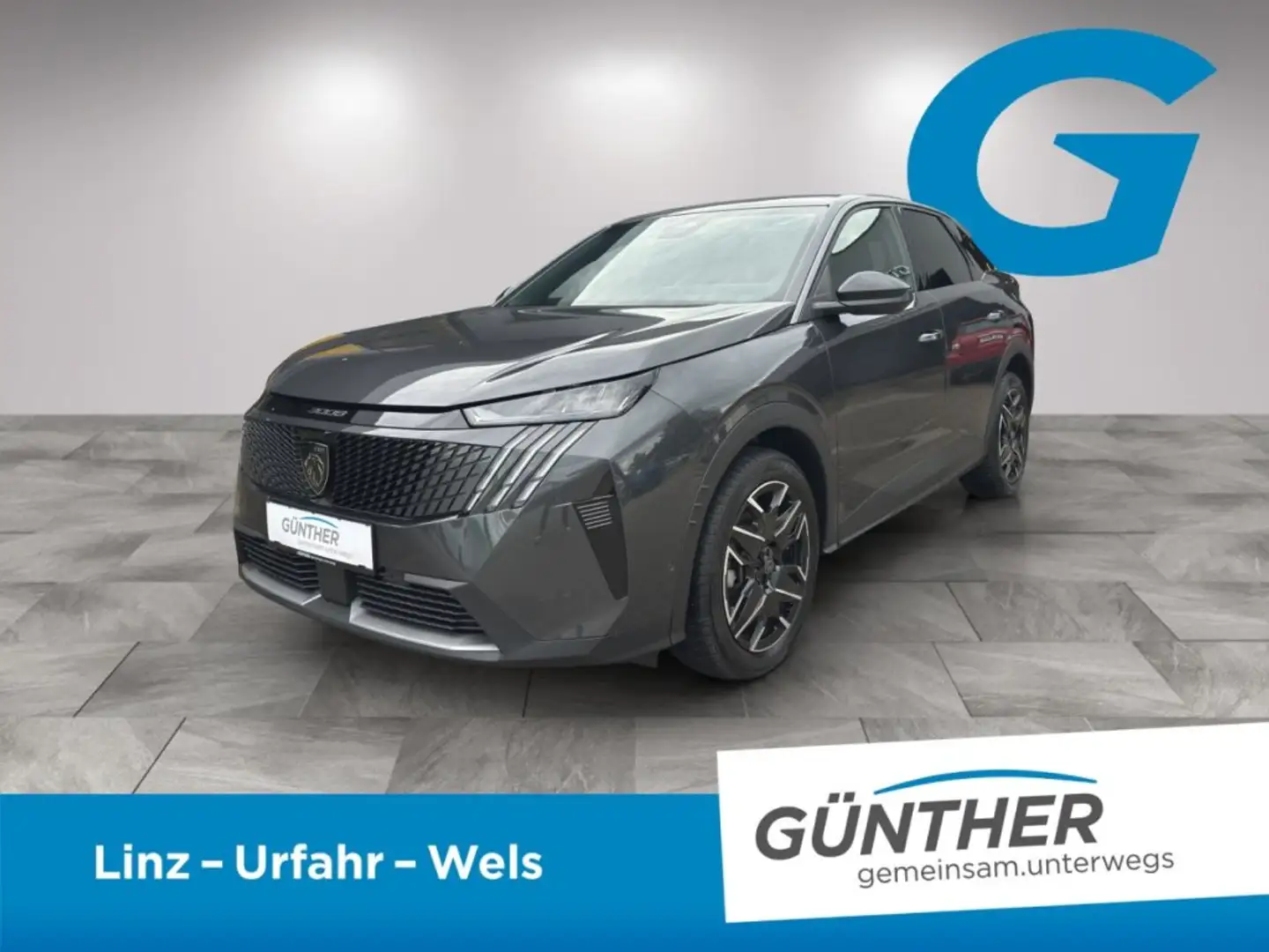 Peugeot 3008 ALLURE Hybrid 145 e-DCS6 Grau - 1