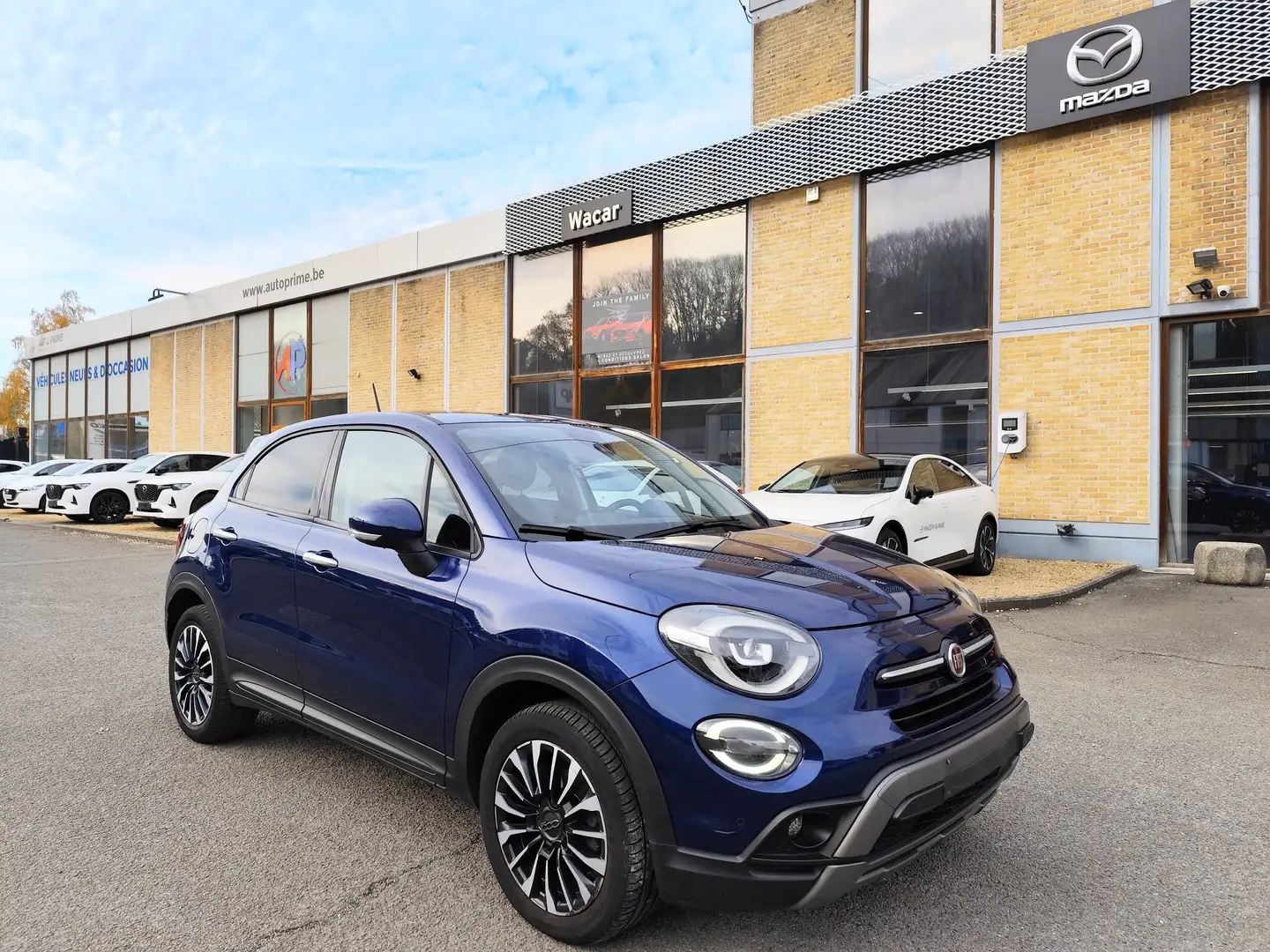 Fiat 500X 1er Proprio *** GARANTIE *** Caméra & GPS Bleu - 1