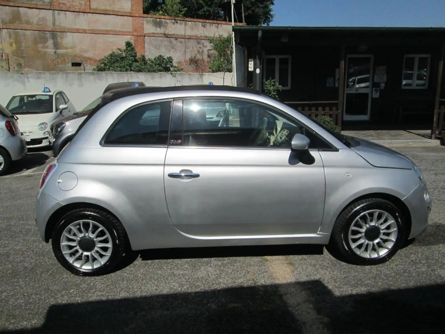 Fiat 500C 500C 1.2 Lounge 69cv Zilver - 2
