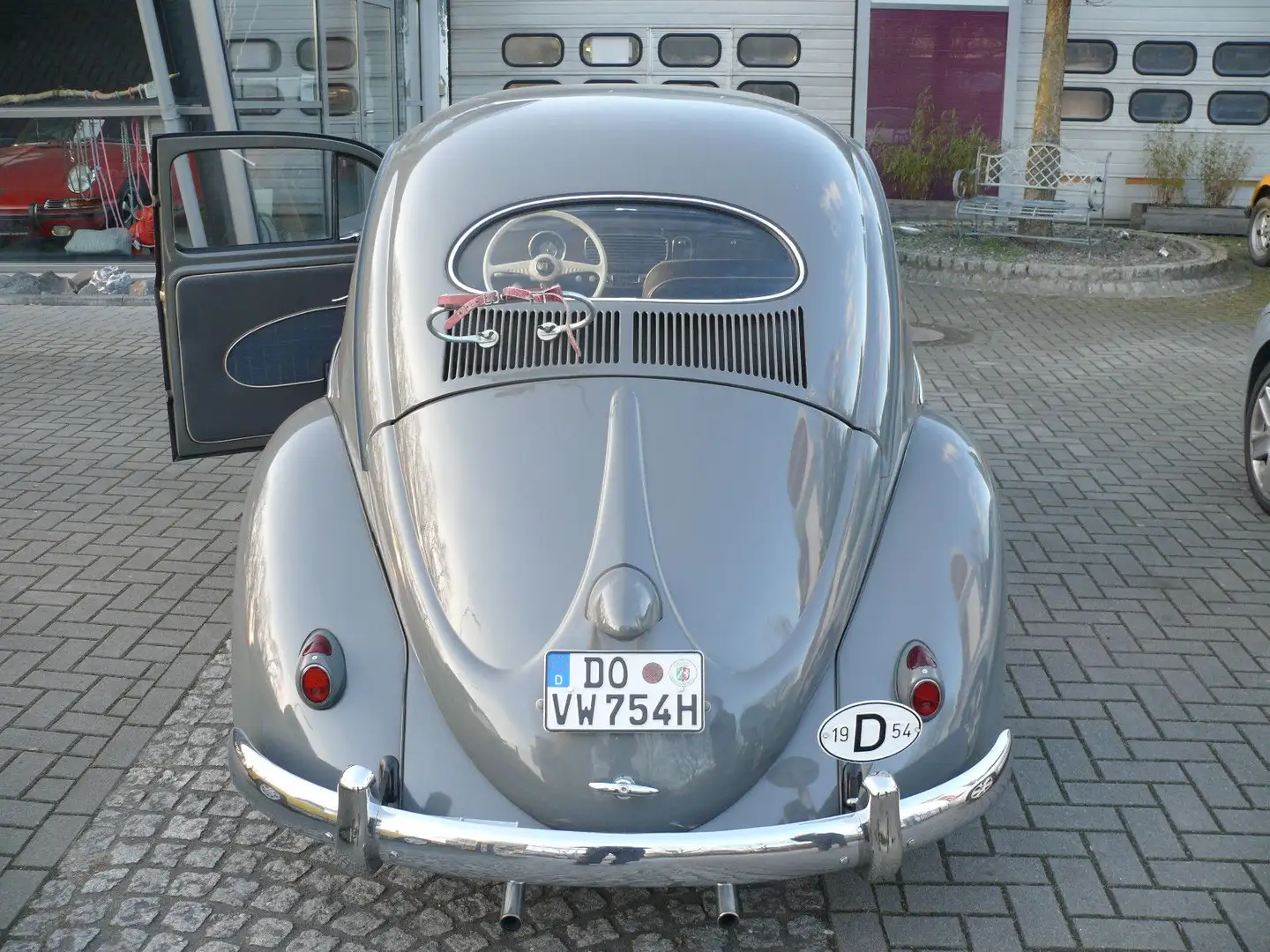 Volkswagen Käfer Ovali liebevoll R.aus 1954 Grigio - 2