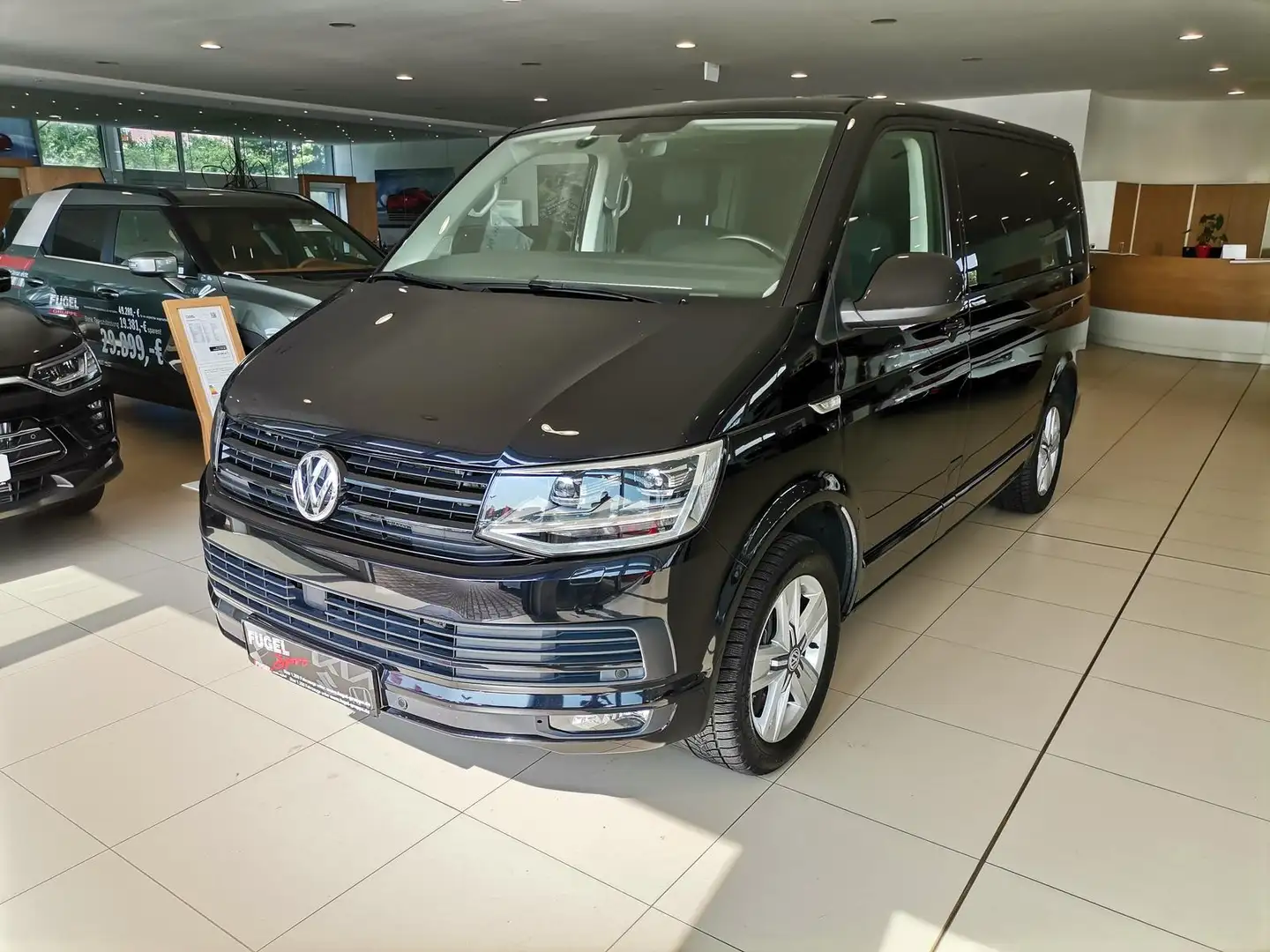 Volkswagen T6 Multivan 2.0 TDI Multivan Generation Six LED|AHK|ACC Schwarz - 2